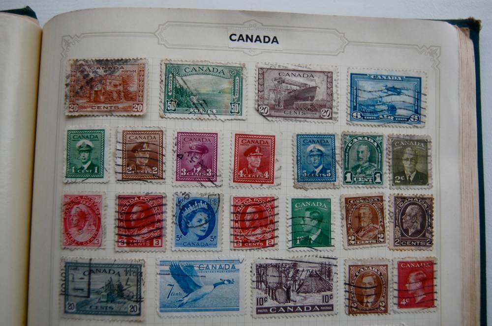 stamp collection