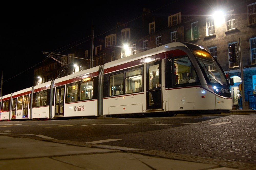 Edinburgh tram, York Place