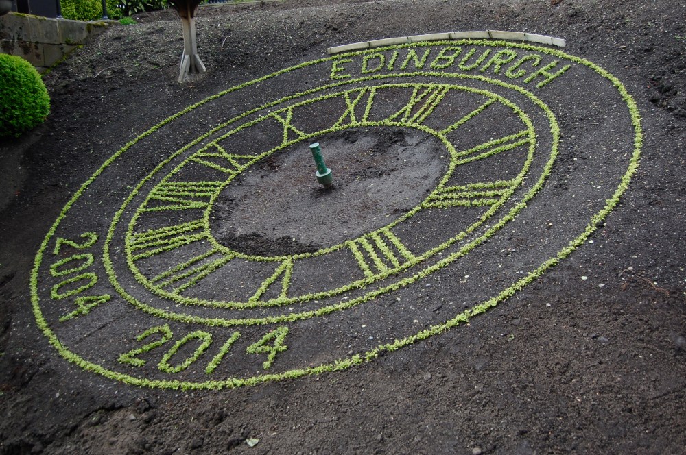 Princes Street Gardens clock