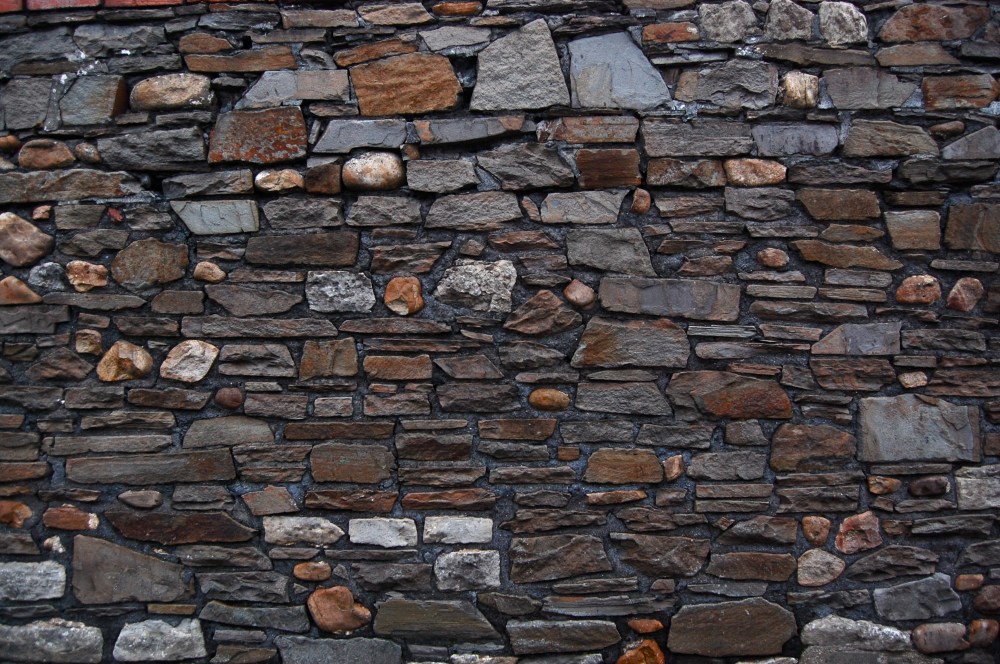 24 stone wall