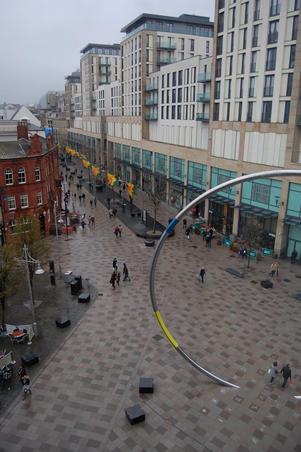 view from central library